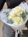 Букет "Белый шёлк"