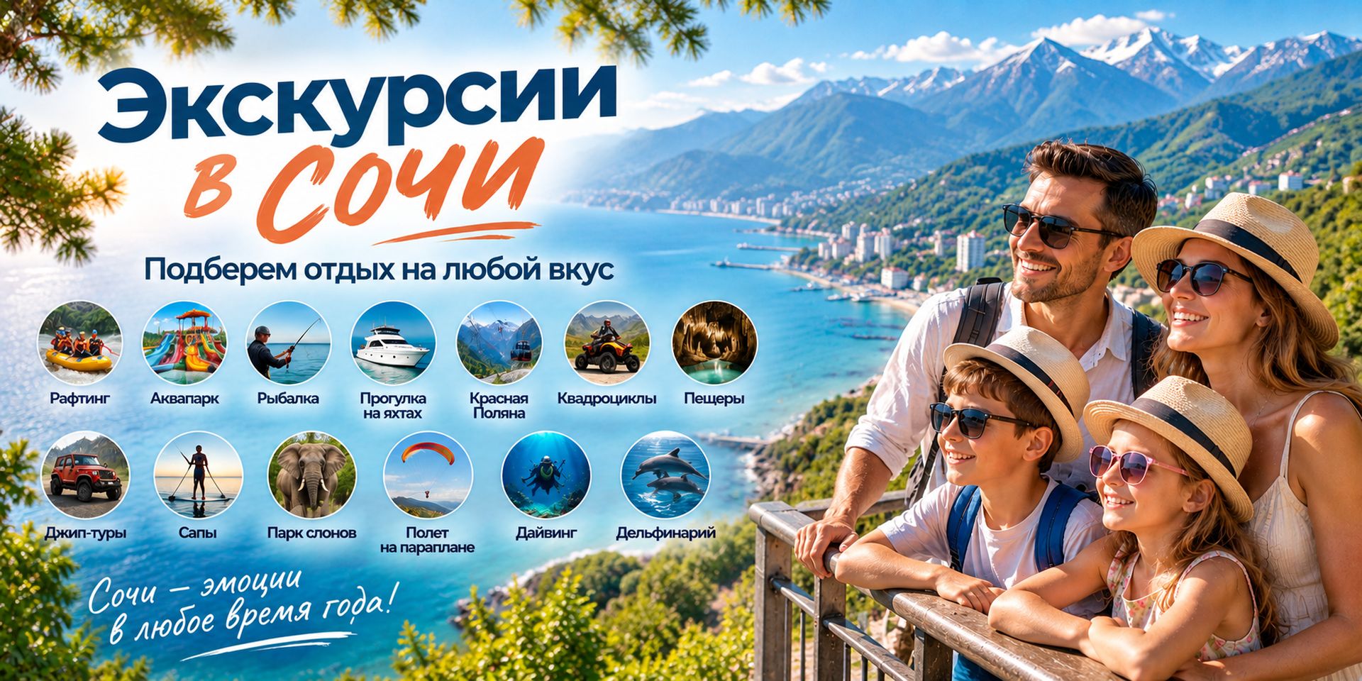Экскурсии в Сочи