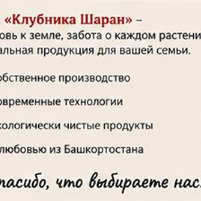 Клубника Шаран