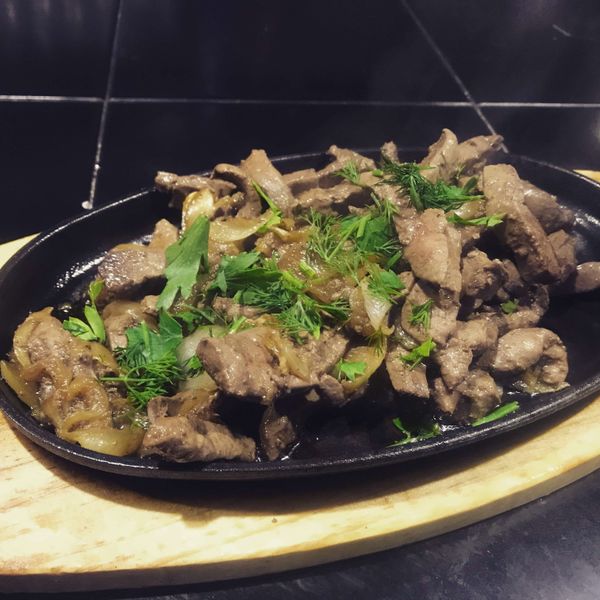 Закажи Любимая печень по-калмыцки в компании КАЛМЫЦКАЯ КУХНЯ №1