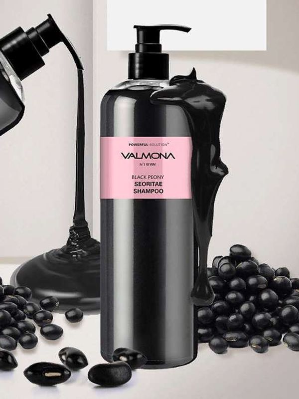 Шампунь для волос Черный пион, 480мл. VALMONA