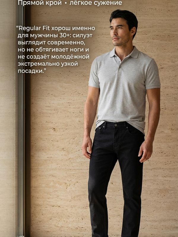 Брюки джинсовые утепленные