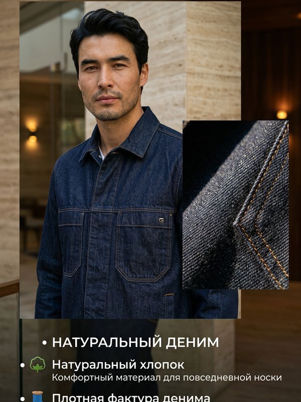 Костюм джинсовый