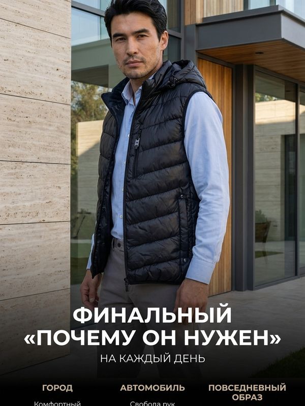 Жилет демисезонная   27761