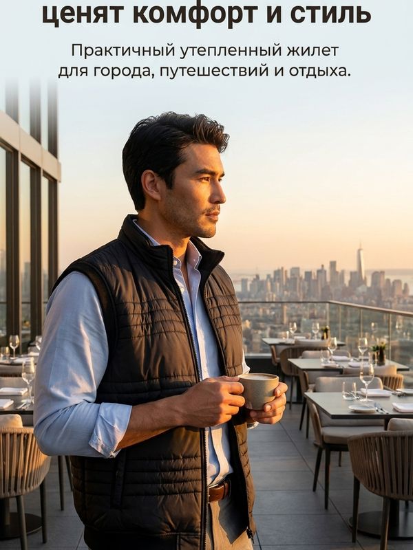 Жилет демисезонный