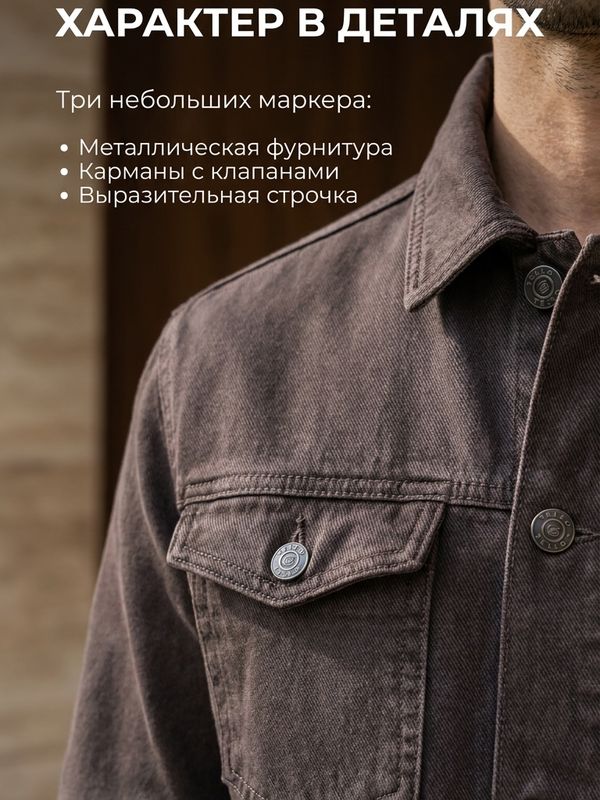 Костюм джинсовый