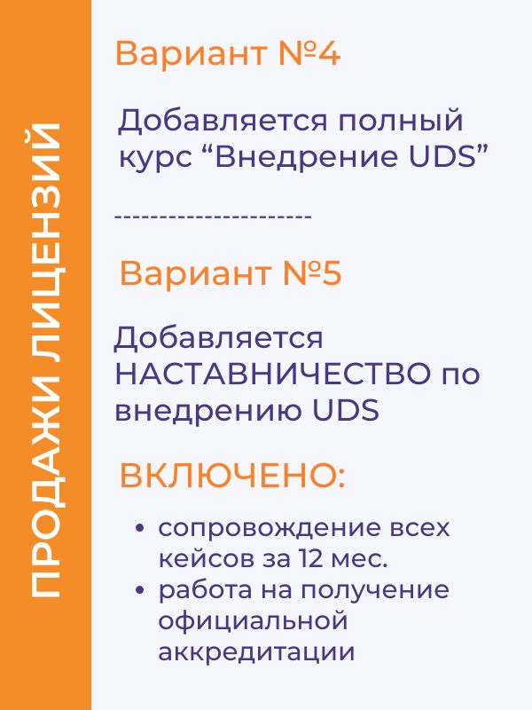 💲 Курс ПРОДАЖИ UDS (15 поток). Старт 3 октября