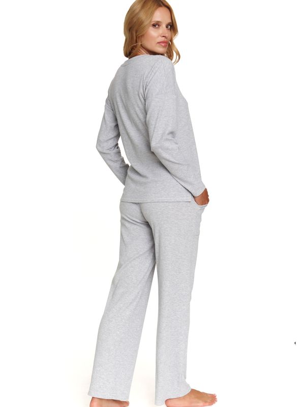 Піжама Полувер/Брюки DOCTOR NAP  PM.7164//3XL, Світло_Сірий