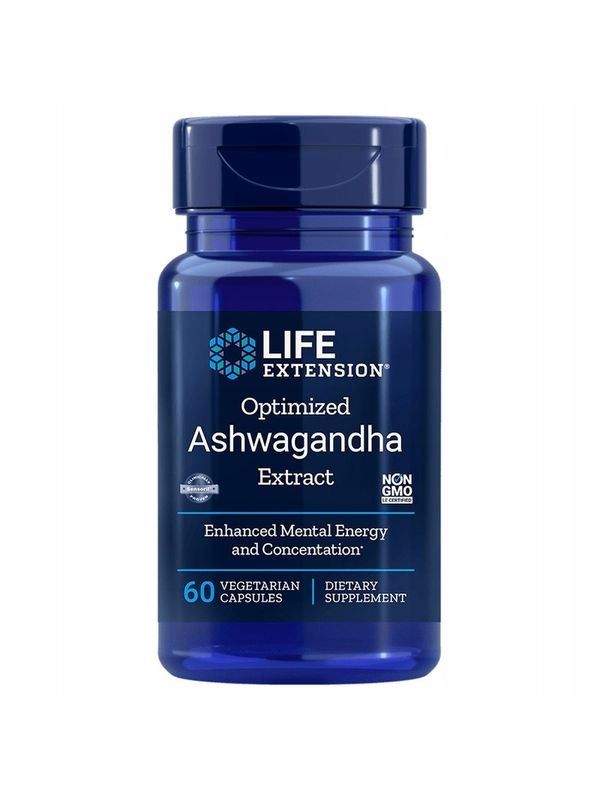 Ashwagandha 60 caps Life extension