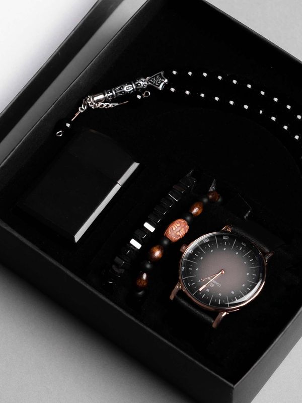Gift Box (set ceas+brățară+brichetă)