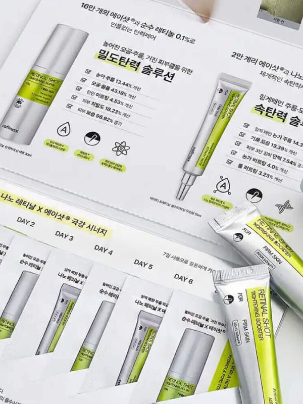 Набор саше с ретинолом и микроиглами для обновления кожи Celimax The Vita-A 7 Days Kit