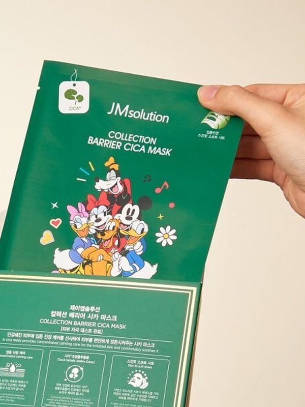 Успокаивающая тканевая маска с экстрактом центеллы JMsolution