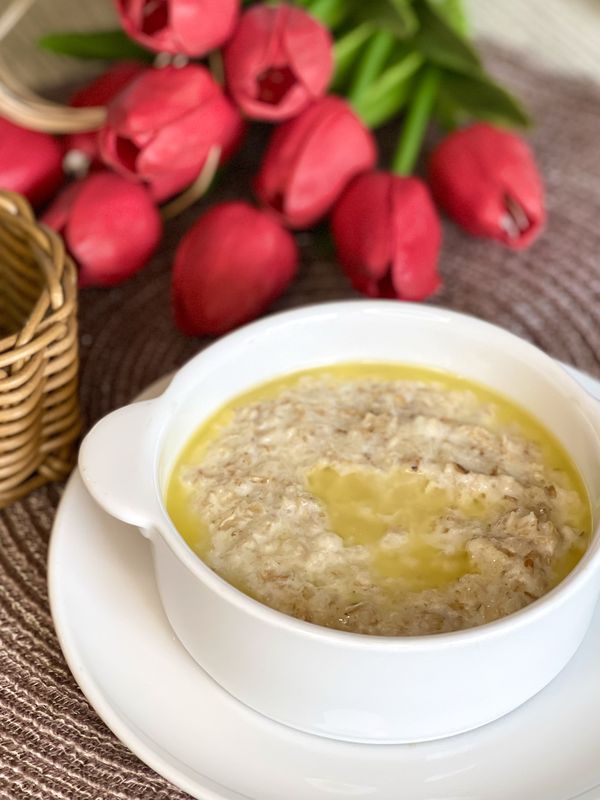 Молочная овсяная каша