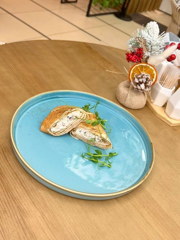 Блины с куриным паштетом (170 грамм)