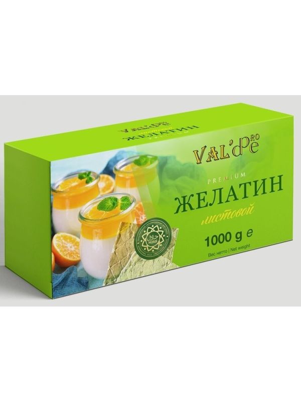 Желатин листовой