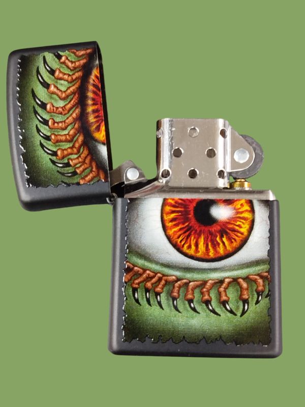 Зажигалки Zippo Черный кот, Глаз монстра, Маска черепа