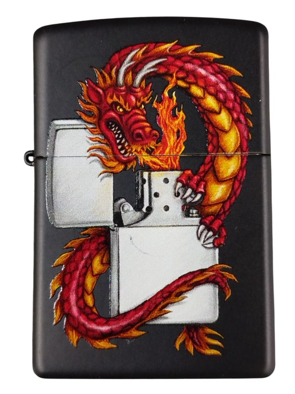 Зажигалки Zippo Дракон, Кот-пицца, Панда