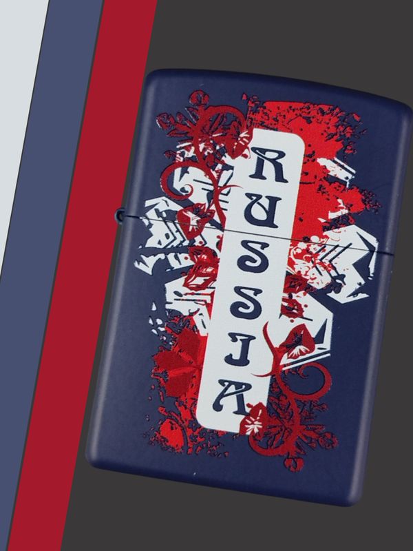 Зажигалка Zippo РОССИЯ, Матрешка2, Паук