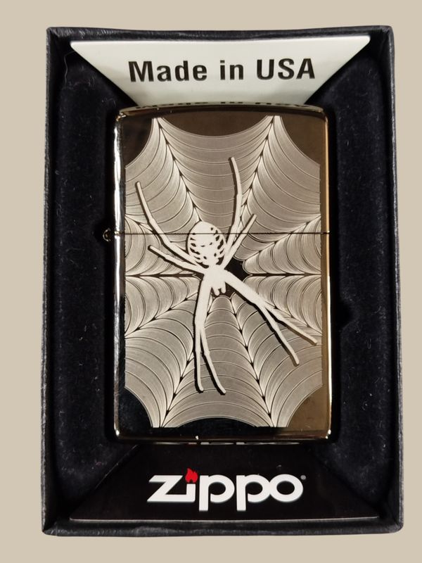 Зажигалка Zippo РОССИЯ, Матрешка2, Паук