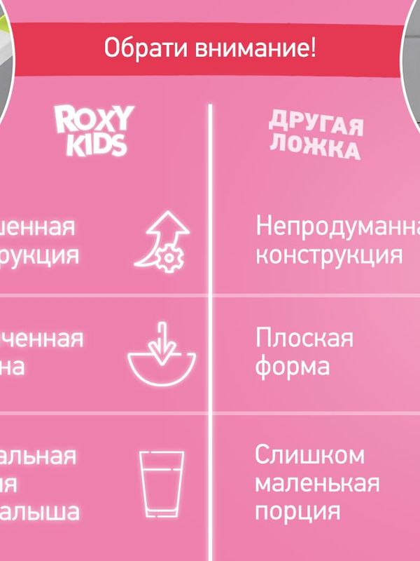 ROXY-KIDS Набор детских ложек для первого прикорма BUNNY COOK сочная груша (3мес+)