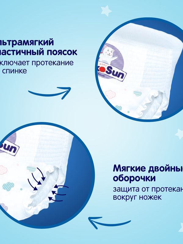 Comfort Трусики YOKOSUN XL 12-20кг 38шт * Т-форма