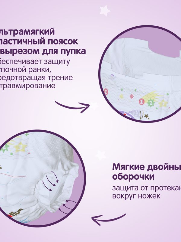 Premium YOKOSUN Подгузники NB 0-5 кг 36 шт.