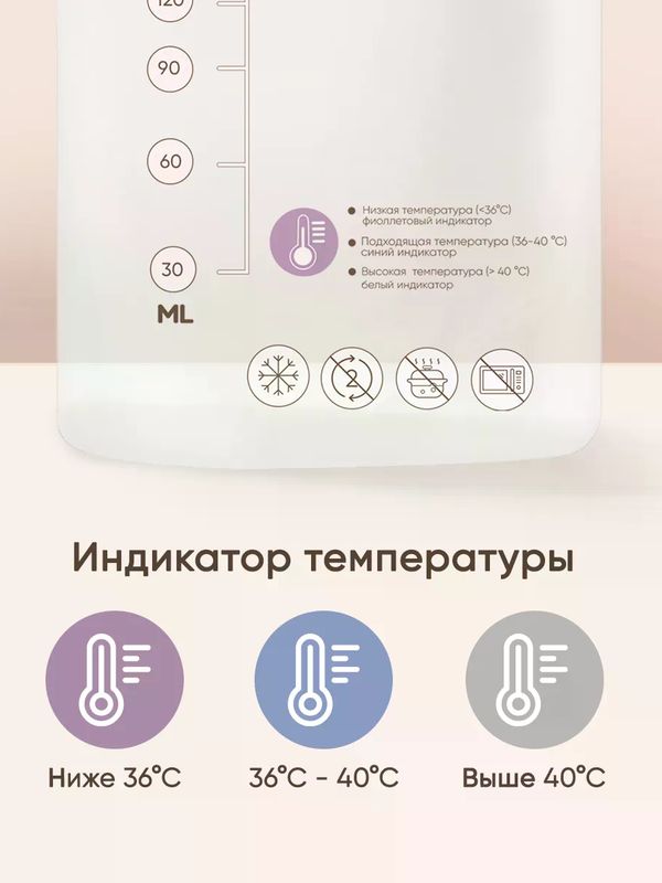 Paomma Пакеты для заморозки молока 150 мл, 30 шт