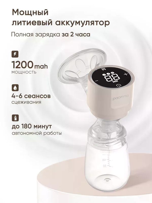 Paomma Молокоотсос электрический Almond milk