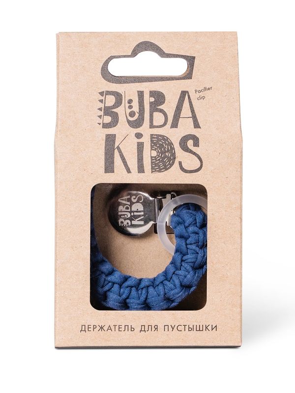 BKF00044 Плетеный держатель Индиго BubaKids
