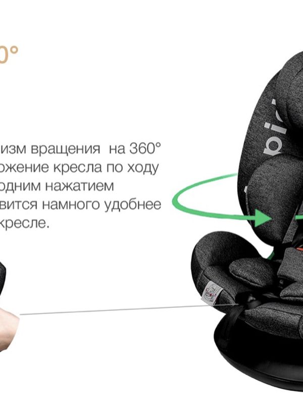 BubaGO ASPID для детей от 0-36 кг