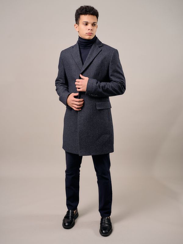 Пальто мужское 5053 MS GARDES DK NAVY