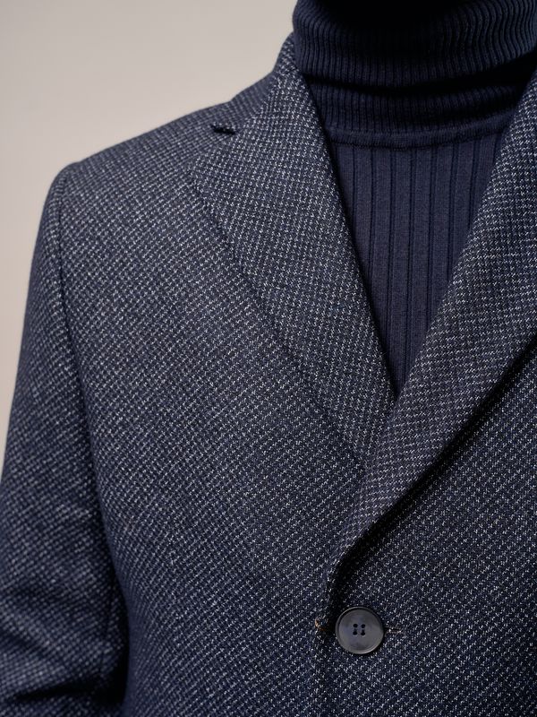 Пальто мужское 5053 MS GARDES DK NAVY