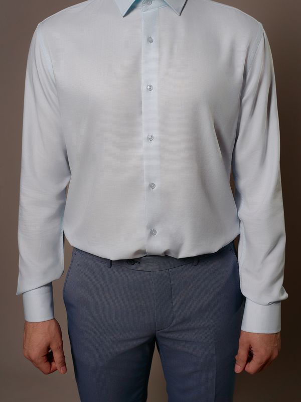 Сорочка мужская дл.рук. GROSTYLE TRENDY SS018234