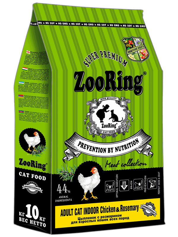 ADULT CAT INDOOR CHICKEN&ROSEMARY Цыпленок с розмарином от 400 гр