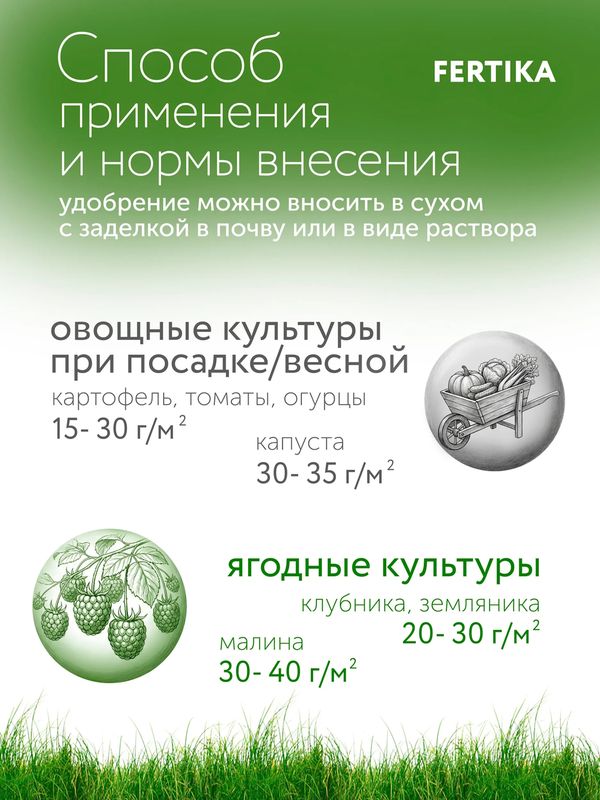 Аммиачная селитра «Fertika», с микроэлементами