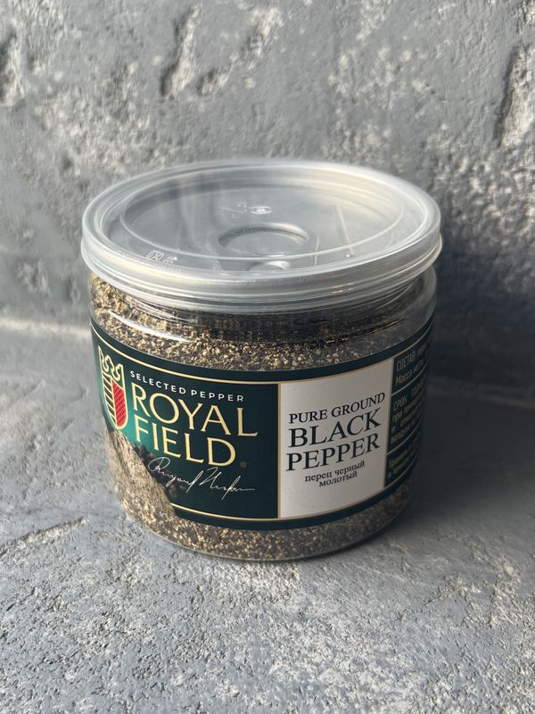 Перец чёрный молотый Royal Field, 70 грамм