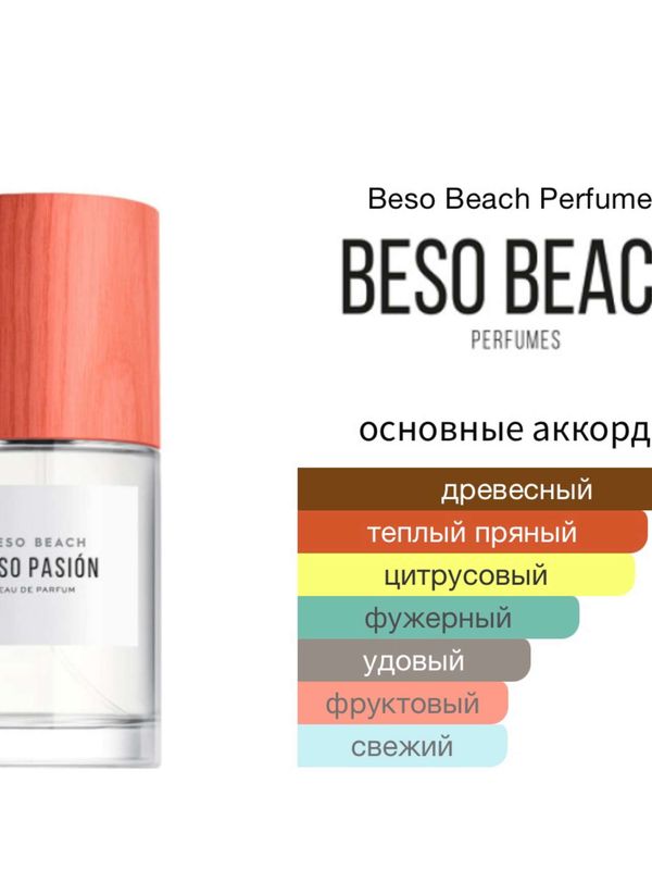 Beso Beach Perfumes Beso Pasión унисекс Парфюмерная вода