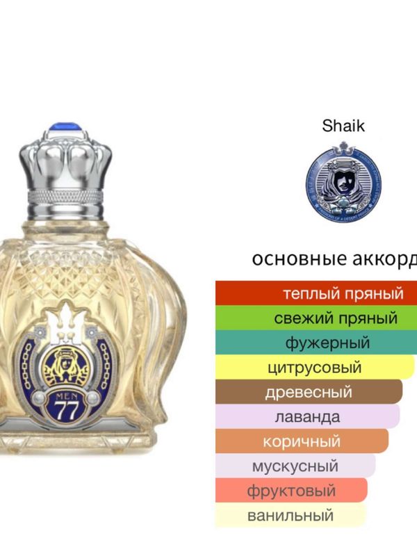 Shaik Opulent Blue No 77 для мужчин Парфюмерная вода