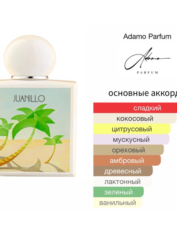 Adamo Parfum Juanillo унисекс Парфюмерная вода