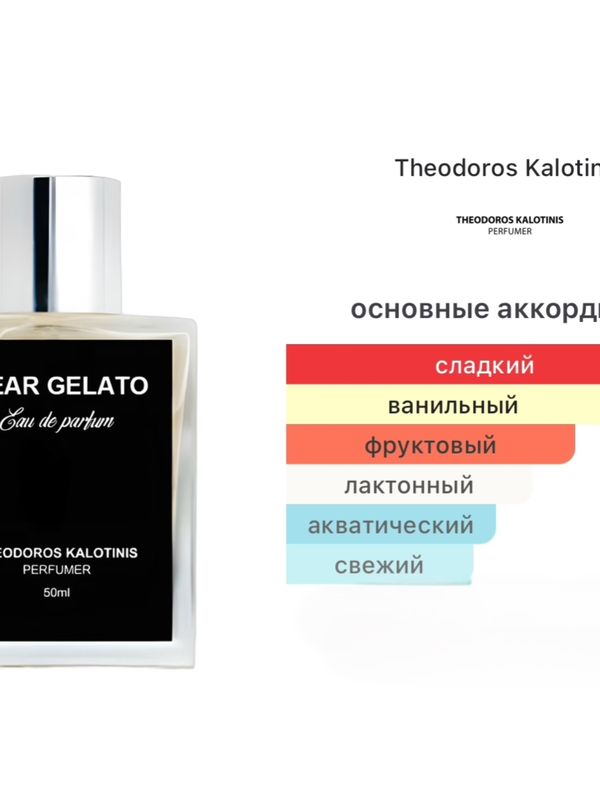 Theodoros Kalotinis Pear Gelato унисекс Парфюмерная вода