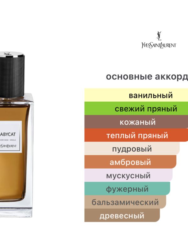 Yves Saint Laurent Babycat унисекс Парфюмерная вода