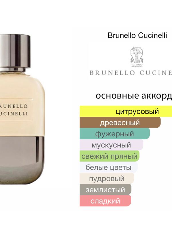 Brunello Cucinelli Pour Femme для женщин Парфюмерная вода