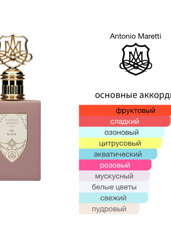 Antonio Maretti Mi Scusi для женщин Парфюмерная вода