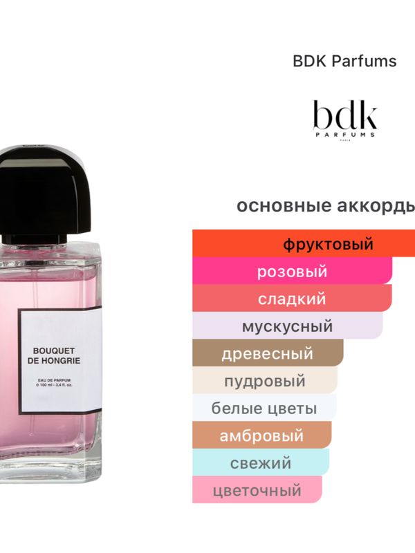 BDK Bouquet de Hongrie для женщин Парфюмерная вода