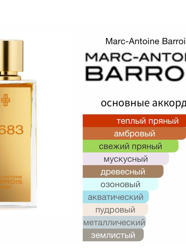 Marc-Antoine Barrois B683 для мужчин Парфюмерная вода