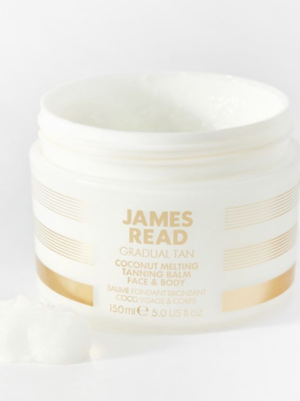 Кокосовый бальзам для автозагара тела Coconut Meiting Tanning Balm Face&Body
