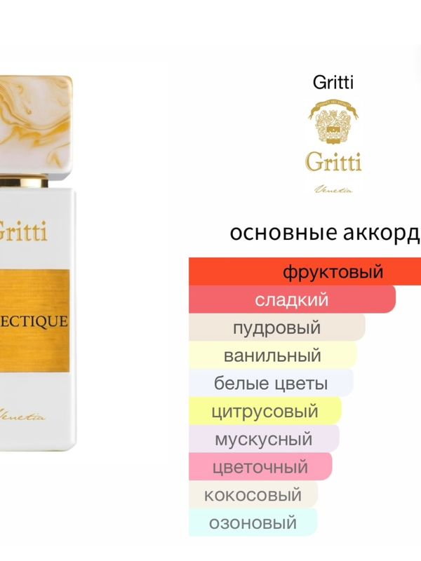 Gritti Eclectique для женщин Парфюмерная вода
