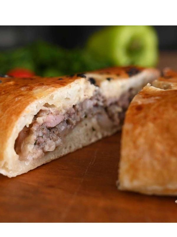 Хачапурі з куркою і яловичиною