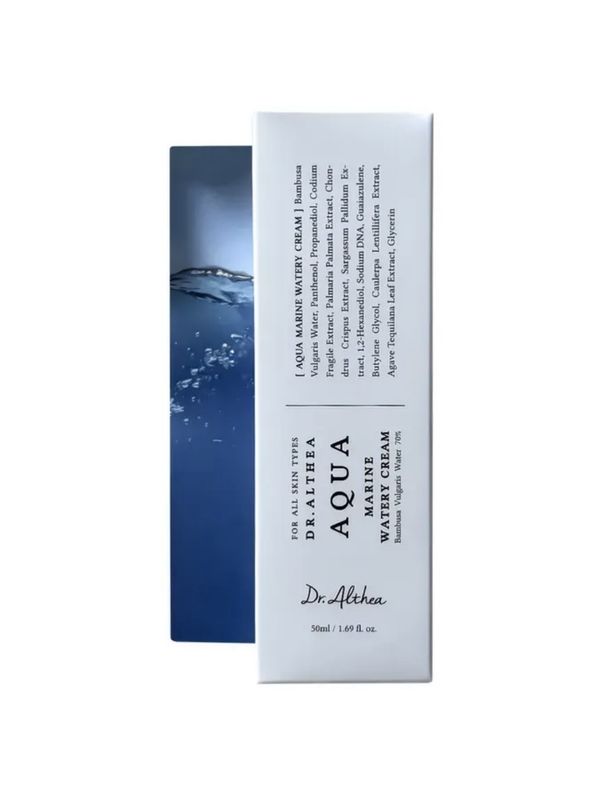 Крем с ПДРН и бамбуком для глубокого увлажнения Dr. Althea Aqua Marine Watery Cream, 50 мл
