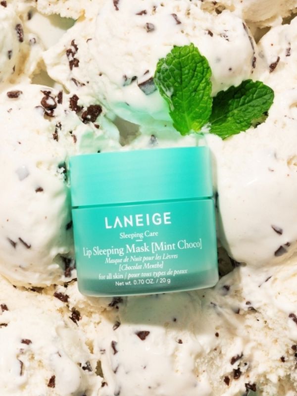Ночная маска для губ с мятой и шоколадом Laneige, 20 гр